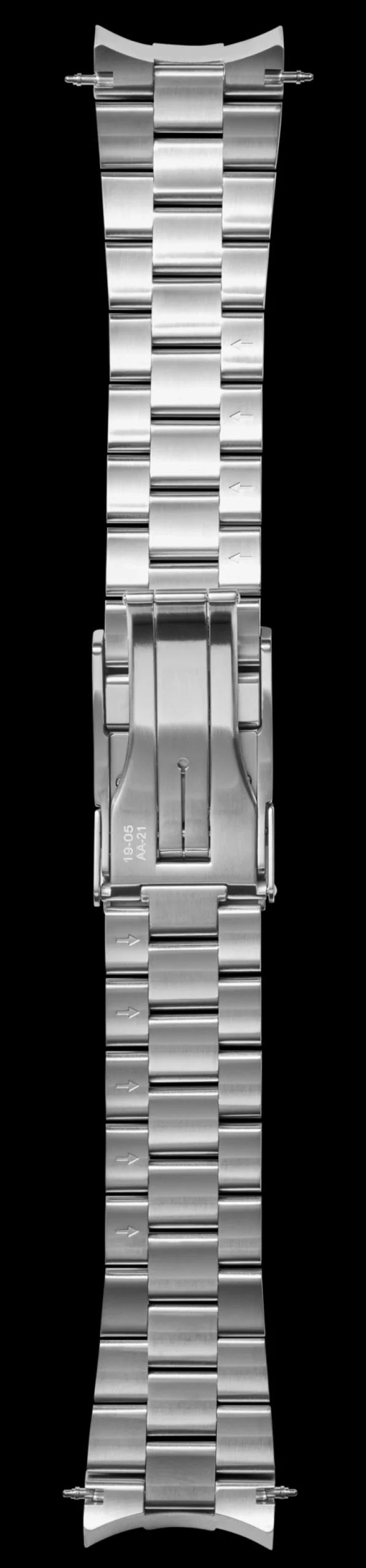 22mm Monster Stainless Steel 3-Link Bracelet