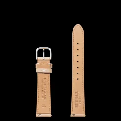 18mm Natural Leather Watch Strap
