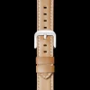 20mm Natural Leather Watch Strap