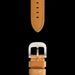 18mm Natural Leather Watch Strap