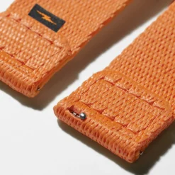 20mm Orange G10 Nylon Watch Strap