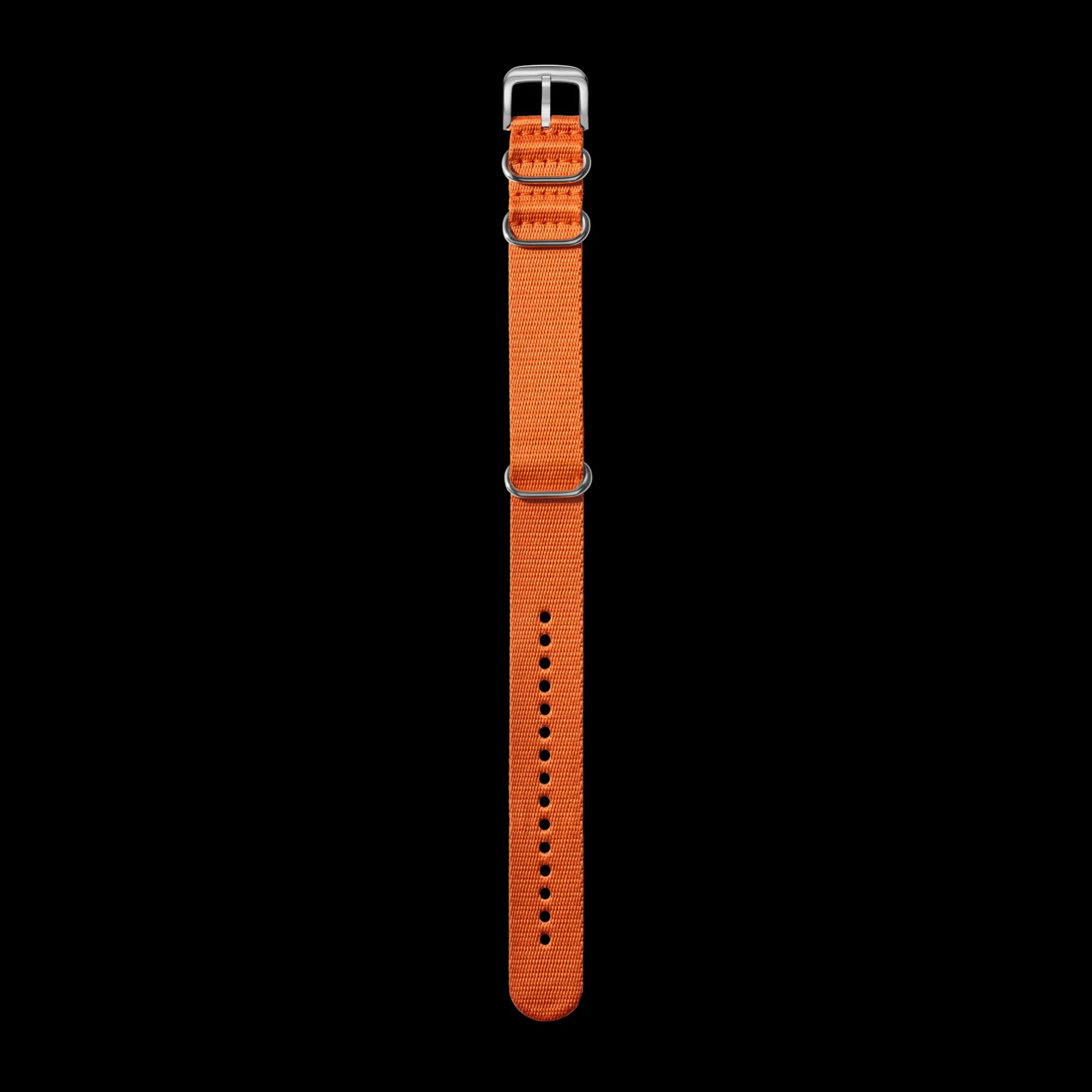 22mm Orange G10 Nylon Watch Strap