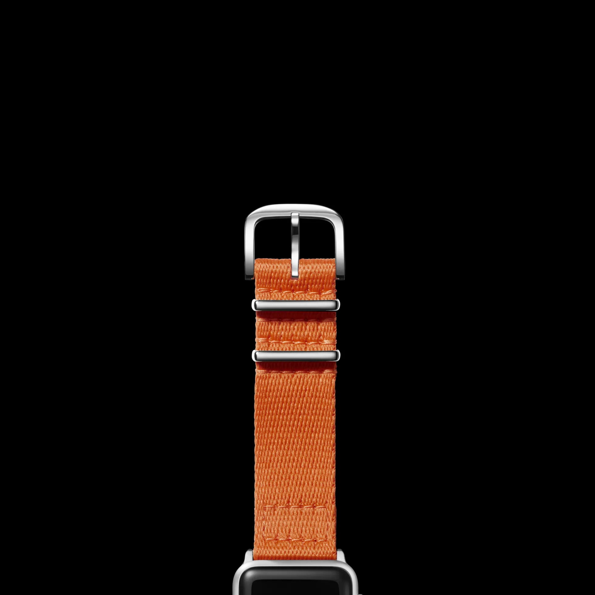 20mm Orange Split Nylon Apple Watch Strap