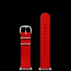 20mm Red Split Nylon Apple Watch Strap