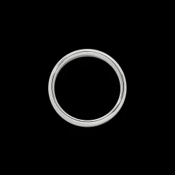 6mm Round White Gold Band