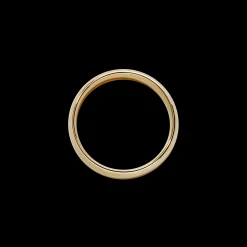 6mm Round Yellow Gold Band