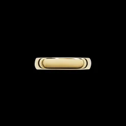 4mm Round Yellow Gold Band
