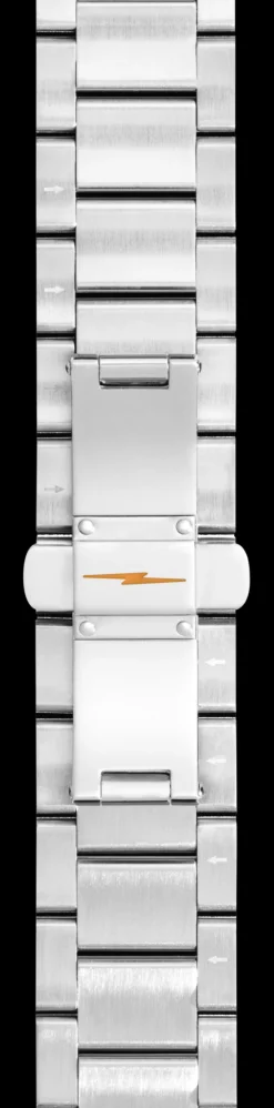 24mm Stainless Steel 3-Link Apple Watch Bracelet