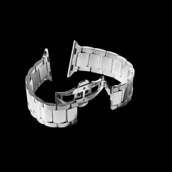 24mm Stainless Steel 3-Link Apple Watch Bracelet