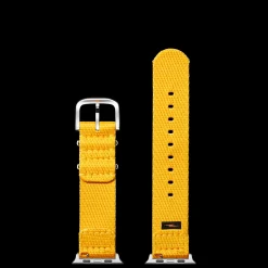 20mm Yellow Split Nylon Apple Watch Strap