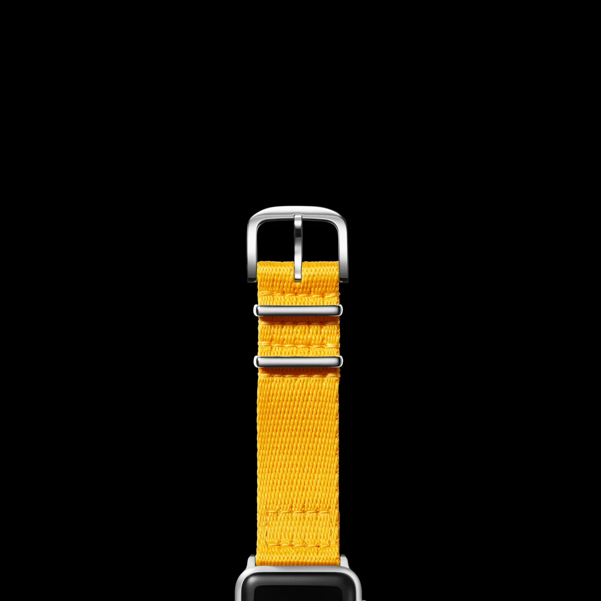 20mm Yellow Split Nylon Apple Watch Strap