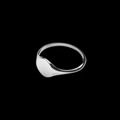 Petite Round Signet Ring