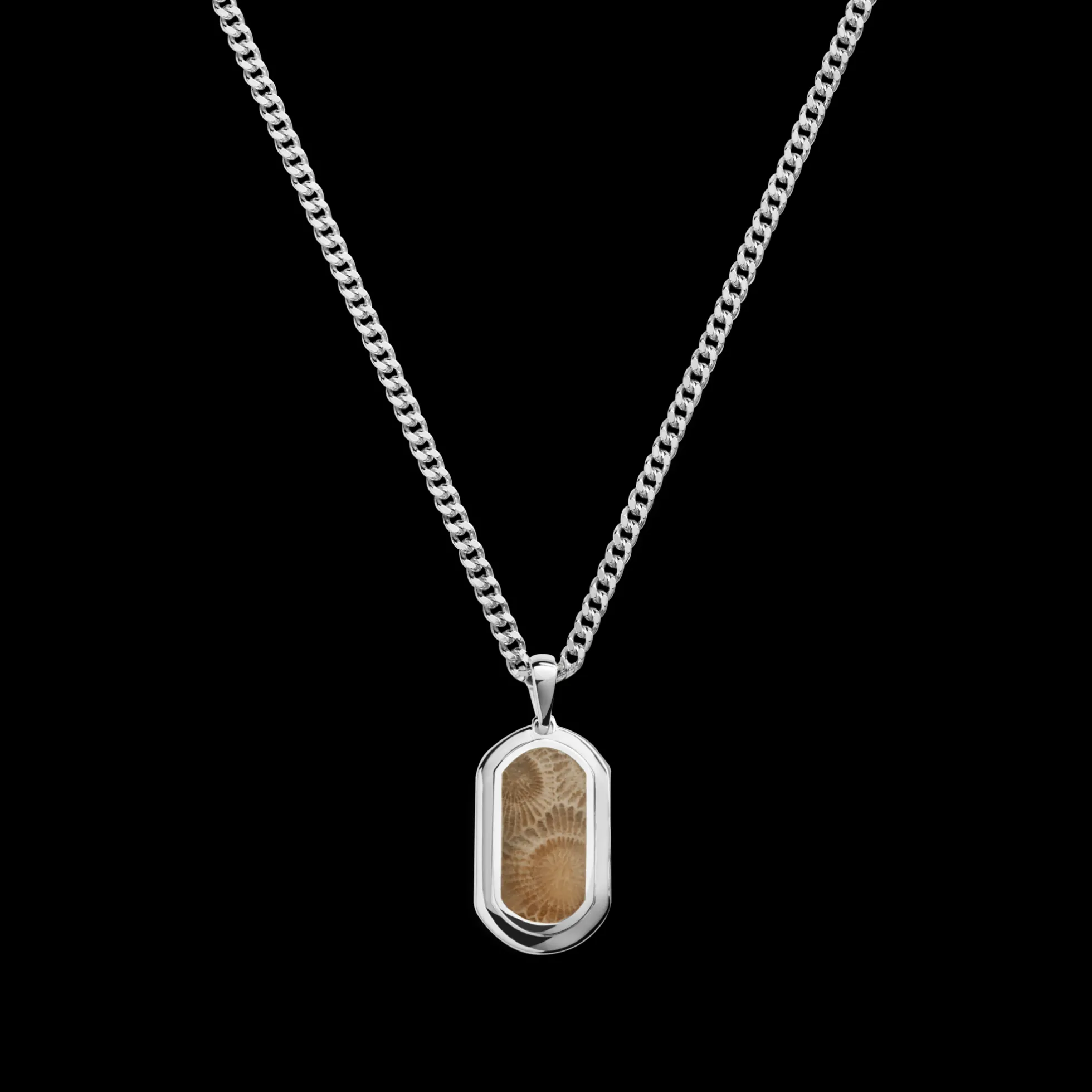 Petoskey Tag Necklace