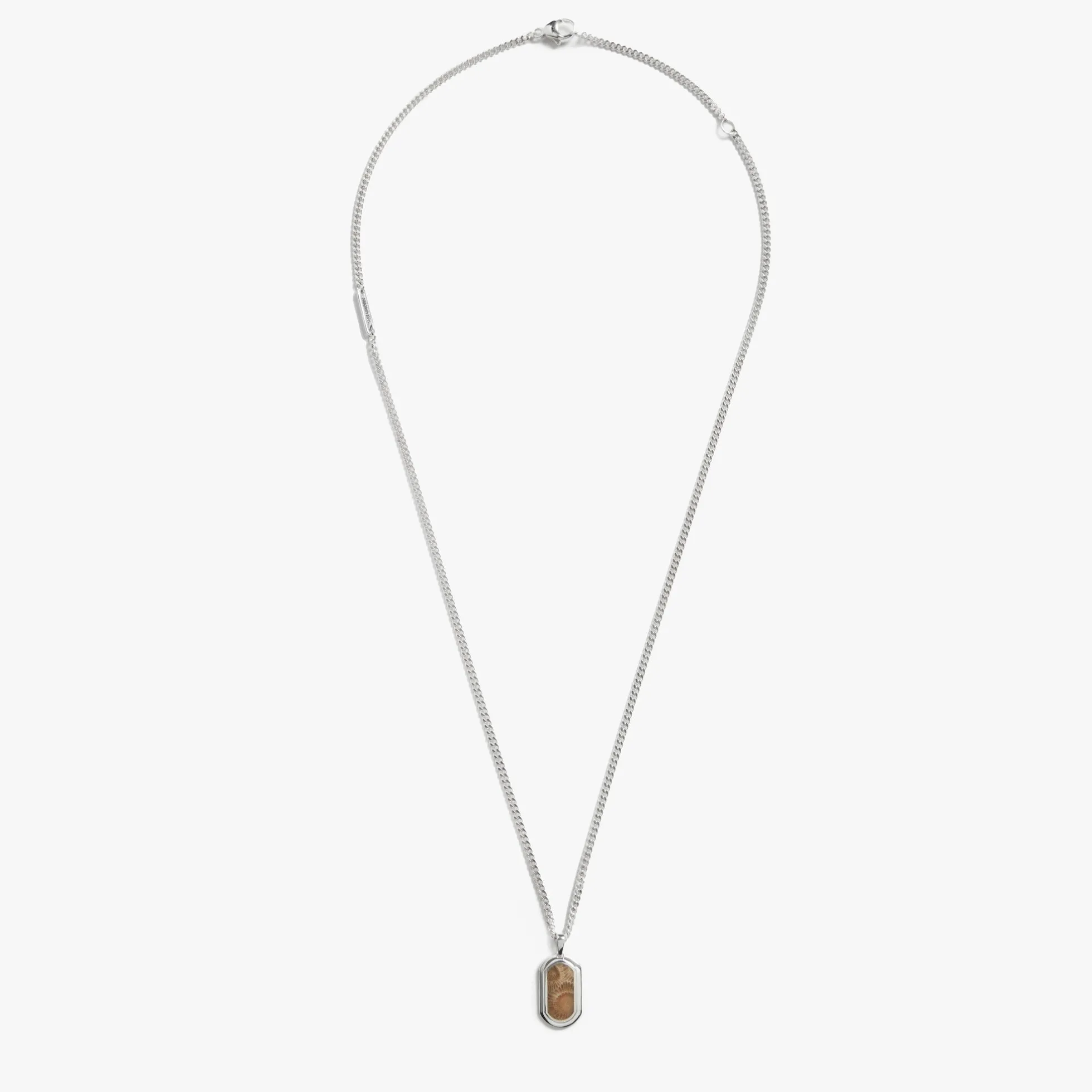 Petoskey Tag Necklace