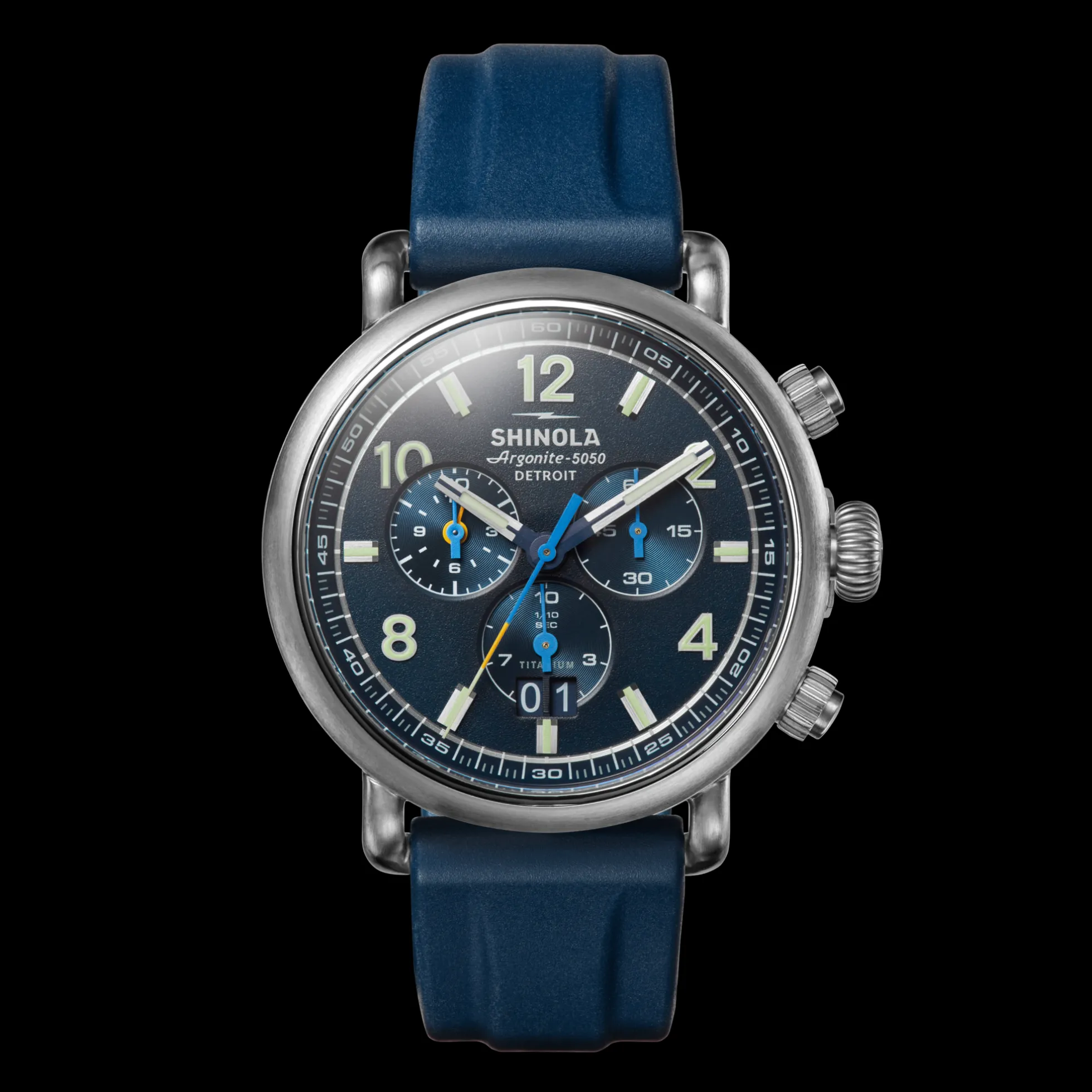 Runwell Chronograph West Wind Watch Gift Set with Additional Strap