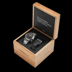 Runwell Chronograph West Wind Watch Gift Set with Additional Strap