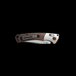 Shinola + Benchmade Mini Crooked River Pocket Knife