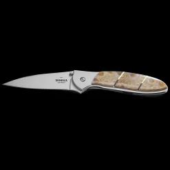 Shinola + Kershaw Petoskey Stone Pocket Knife