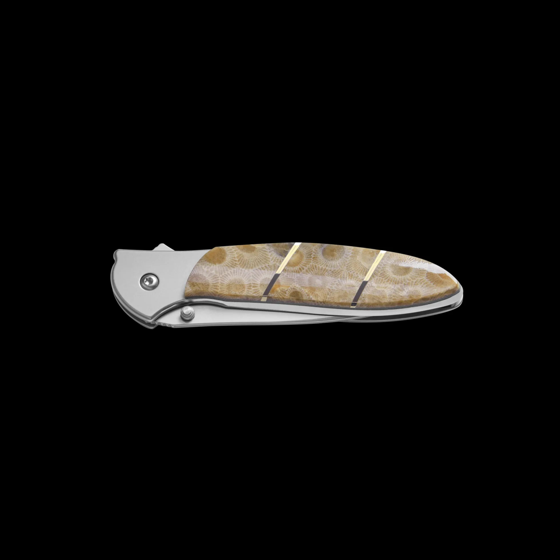 Shinola + Kershaw Petoskey Stone Pocket Knife
