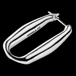 Signature Link Hoop Earrings