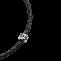 Single Wrap Woven Leather Bracelet